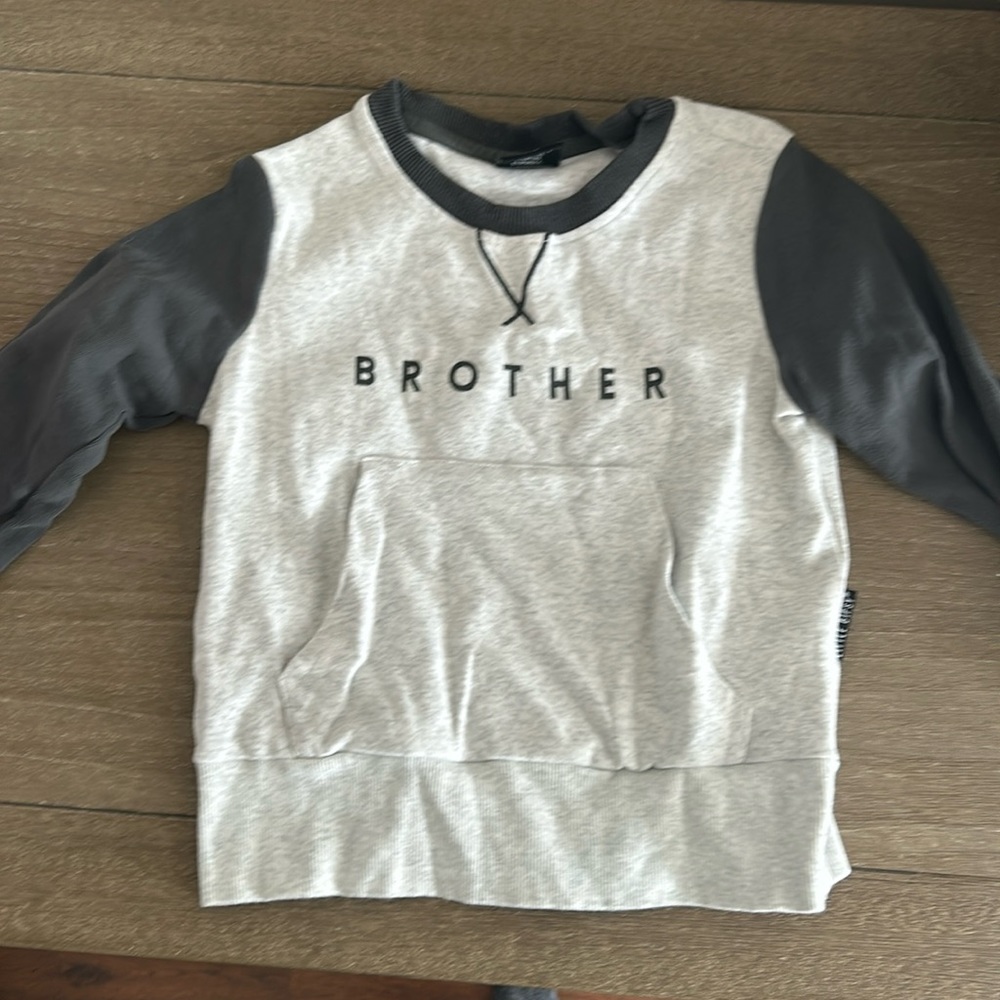 Little bipsy brother sweatshirt
